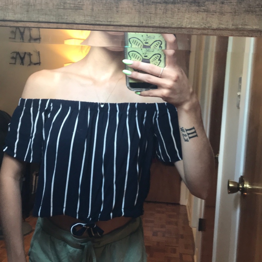 Off the shoulder top
